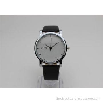 Silver color Japanese movement Alloy Wrist Watch for valent